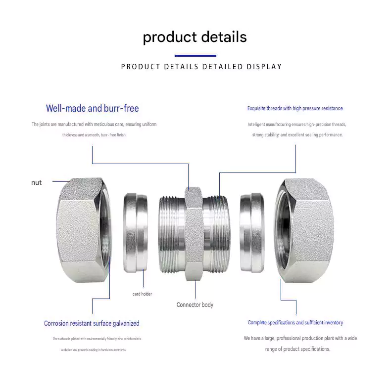 Ferrule Hydraulic Fittin