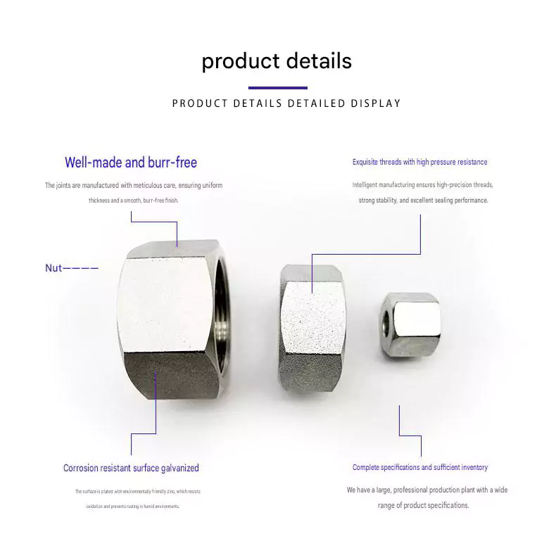Precision Hydraulic Ferrule Nut